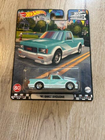 Hot Wheels 1:64 - Modelauto (8) - Boulevard premium 80/87