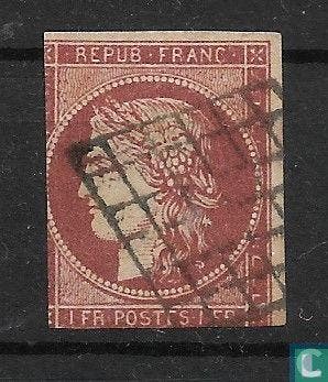 Frankrijk - Ceres - 1849, Verzenden