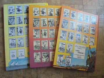 Les Timour T17 + T19 + T22 - 3x C - 3 Album - Eerste druk -, Nieuw