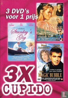 3X Cupido 3 films op 1 dvd (dvd nieuw), Cd's en Dvd's, Dvd's | Actie, Ophalen of Verzenden