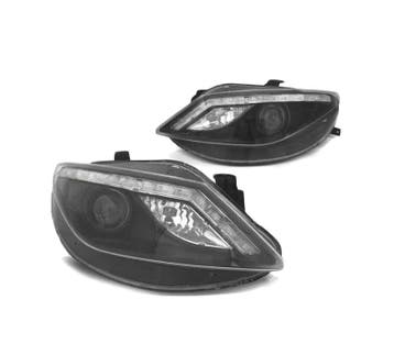 PHARES POUR SEAT IBIZA 6J 08-2 LOOK R8 NOIR, Verzenden, Nieuw