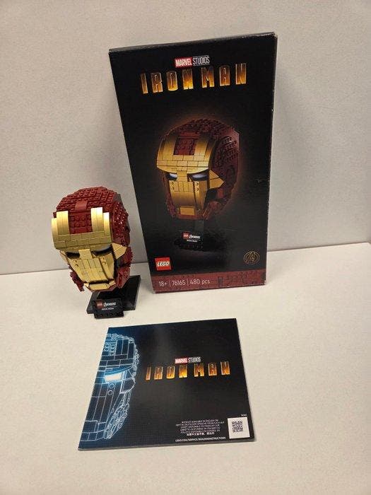 Lego Set - 76165 - Marvel Super Heroes - LEGO Iron Man helm, Kinderen en Baby's, Speelgoed | Duplo en Lego