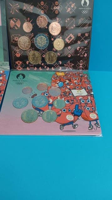 Frankrijk. Year Set (BU) 2024 Jeux Olympiques Paris 2024