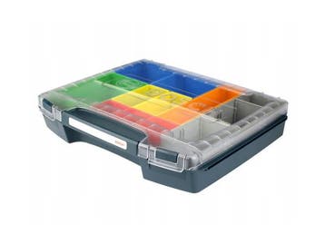 Veiling - 2x Bosch assortimentsdoos 10 vakken i-Boxx 72, Doe-het-zelf en Bouw, Nieuw