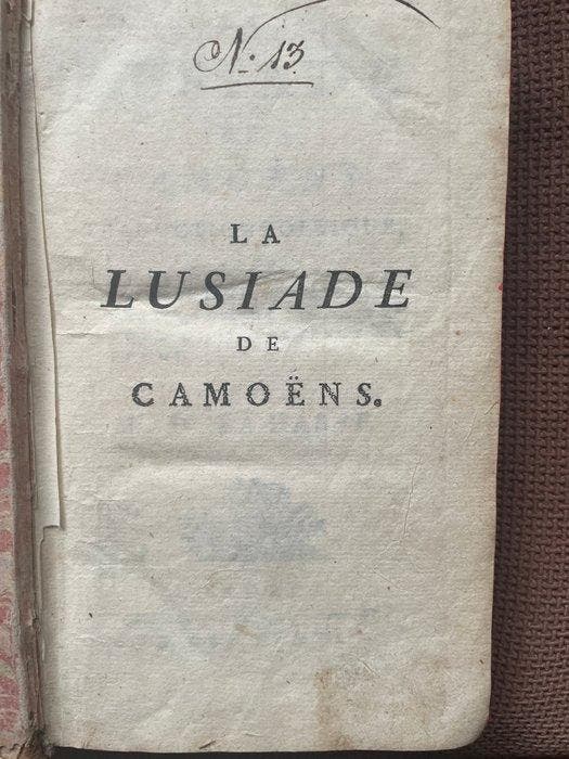 Luís de Camões; Mr. De La Harpe - La Lusiade de Camoëns -, Antiek en Kunst, Antiek | Boeken en Manuscripten