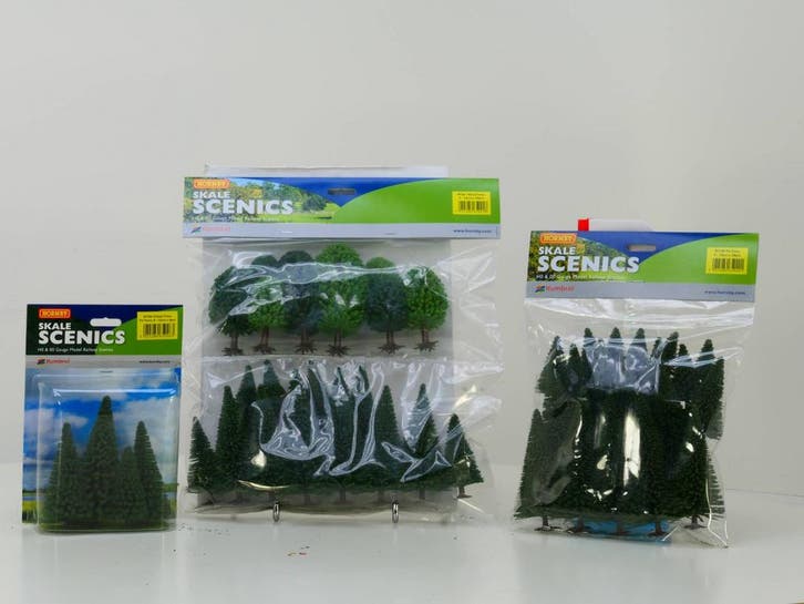 Schaal H0 & 00 Hornby 7201 Gemengde Bomen, R7199 Gemengde..., Hobby & Loisirs créatifs, Trains miniatures | HO, Enlèvement ou Envoi