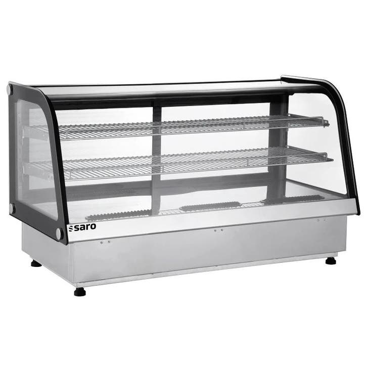 Drop-In Koelvitrine | IRENE | 200L | RVS/Zwart | 0°C/+12°C, Articles professionnels, Horeca | Équipement de cuisine, Envoi