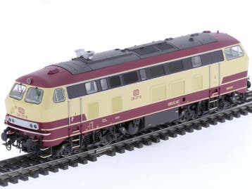 Schaal H0 ESU 31015 diesellocomotief BR 218 217 TEE van d..., Ophalen of Verzenden, Zo goed als nieuw, Gelijkstroom of Wisselstroom