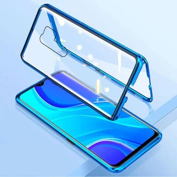 Xiaomi Redmi Note 8 Magnetisch 360° Hoesje met Tempered, Verzenden
