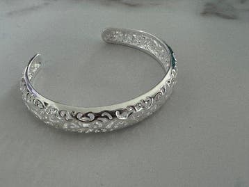 Zonder minimumprijs - Armband Zilver, Handtassen en Accessoires, Armbanden, Nieuw