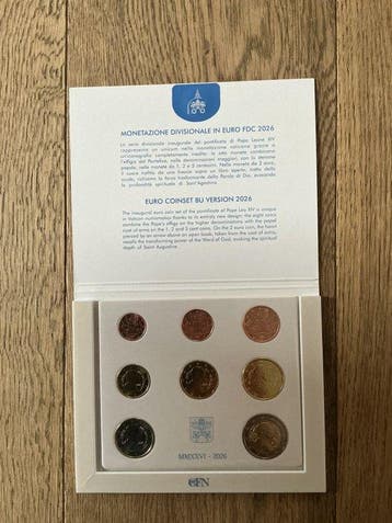 Vaticaan. Year Set (BU) 2026 (Zonder minimumprijs)