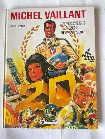 Michel Vaillant - 7x C + B - 8 Album - Eerste druk -, Livres