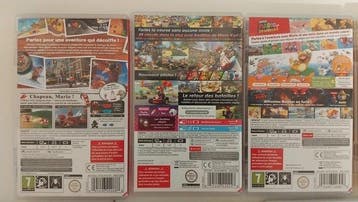 Nintendo, Bandai - Lot de 8 jeux 3DS et Nintendo Switch -, Games en Spelcomputers, Nieuw