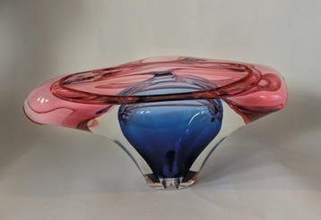 Adam Jablonski - sculptuur, Adam Jablonski - 16 cm - Glas