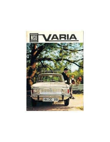 1965 NSU VARIA BROCHURE NEDERLANDS, Ophalen of Verzenden, Nieuw