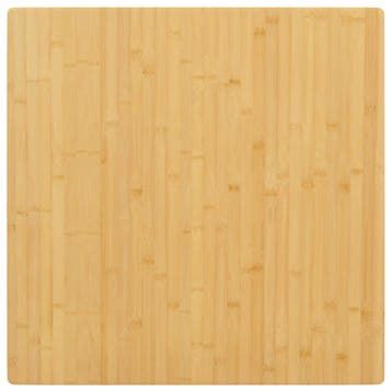 vidaXL Tafelblad 70x70x2,5 cm bamboe, Verzenden