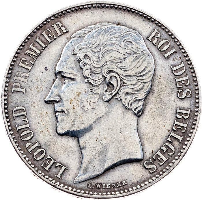 België. Leopold I. 5 Francs 1851 (Zonder minimumprijs), Postzegels en Munten, Munten | Nederland
