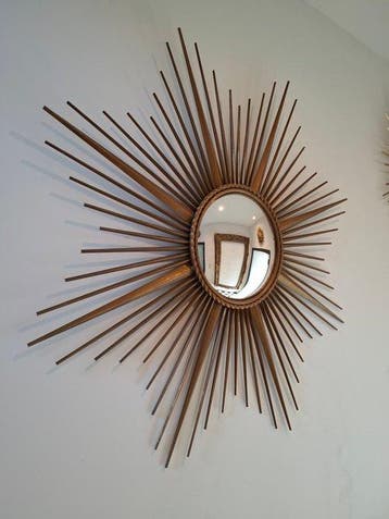 Chaty Vallauris - Wandspiegel - Staal - XL 91 cm model LUXE!