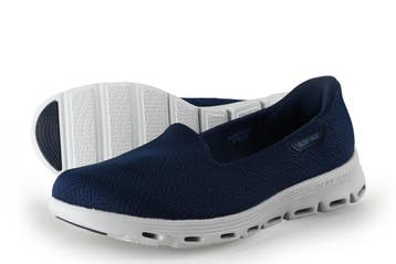 Skechers Instappers in maat 38½ Blauw, Kleding | Dames, Skechers, Instappers, Zo goed als nieuw, Verzenden