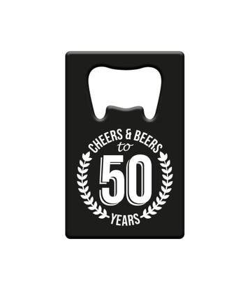 Bieropener 50 Jaar Cheers & Beers, Verzenden