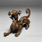 Brons Feng Shui mythische wezenfiguur — Chinese, Antiek en Kunst