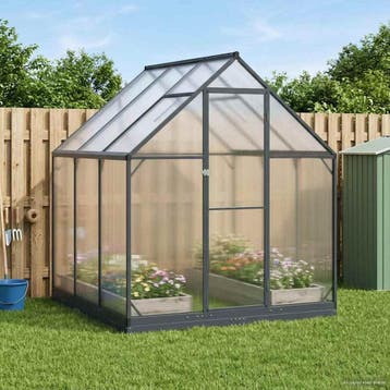 vidaXL Tuin Serre 183,5 x 183,5 x 207 cm, Verzenden