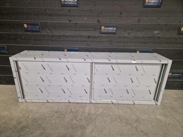 Wandkast | schuifdeuren | RVS | 150 cm | horeca, Nieuw in verpakking