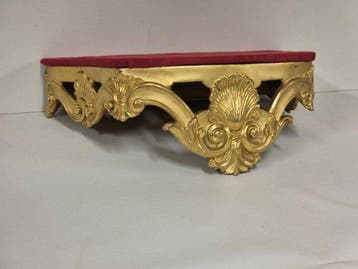 Étagère murale - Bois - 44 cm, Antiquités & Art