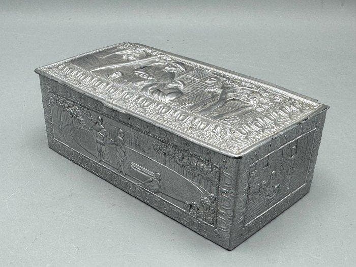Kist - Metaal, Antiek en Kunst, Antiek | Overige Antiek