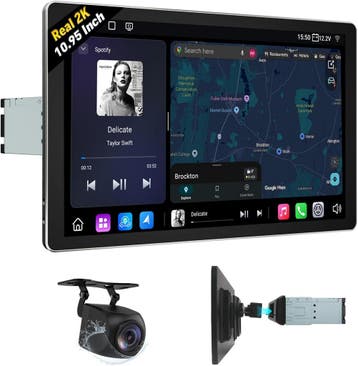 Eonon 1-Din Android 13 | 6GB RAM | Tweede kansje, vaste l..., Verzenden