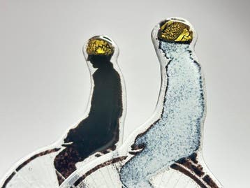 Studio Habrat - Beeldje - Old Bicycle (2) - Glas