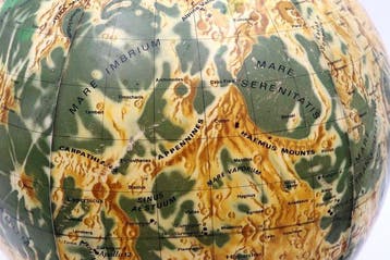 Celestial table globe - Opblaasbare maanbol - 1960-1970, Boeken, Nieuw