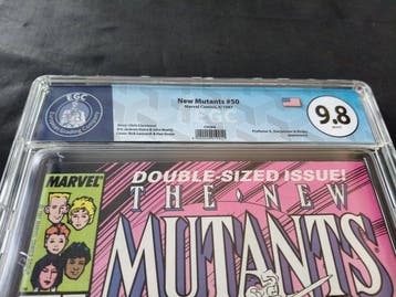 The New Mutants #50 - EGC 9.8 - 1 Graded comic - Eerste druk, Nieuw