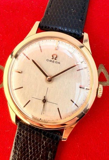 Omega - Vintage Jumbo 18K Solid GOLD - Zonder minimumprijs -