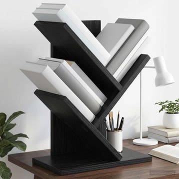 vidaXL Boomvormige boekenplank met 3 planken 30 x 18 x 40 cm, Verzenden, Nieuw