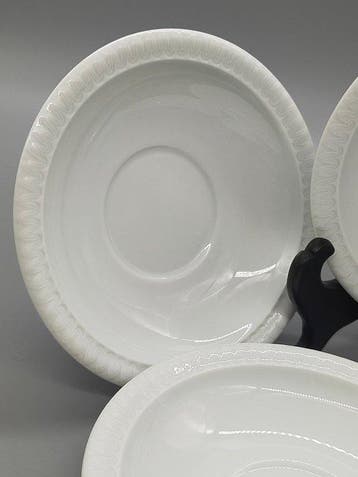 Eetservies - Fürstenberg Porzellan 6 Untertassen Unterteller