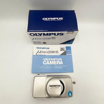 Olympus [mju:] ZOOM 115 Appareil photo compact argentique