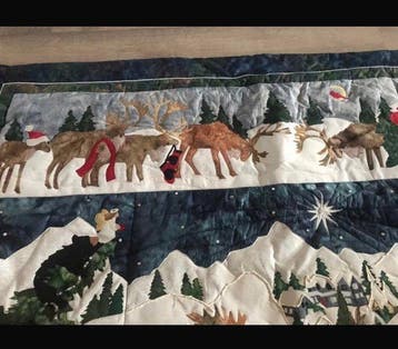 Broderie - 116 cm - 116 cm - Quand les amis se réunissent, Nieuw