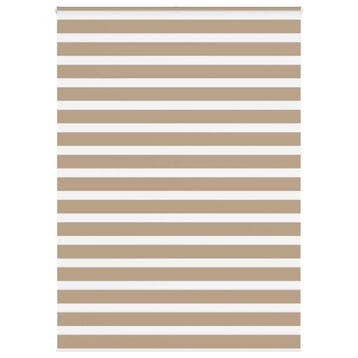 vidaXL Zebra Blind 165x230 cm stofbreedte 160,9 cm polyester, Verzenden