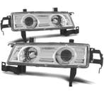 Phares Pour Honda Prelude 92-96 Angel Eyes Fond Chromé, Verzenden, Nieuw