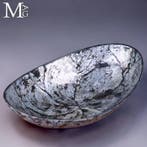 Dienblad gemaakt van parelmoer - Haliotis-schelpen., Verzamelen