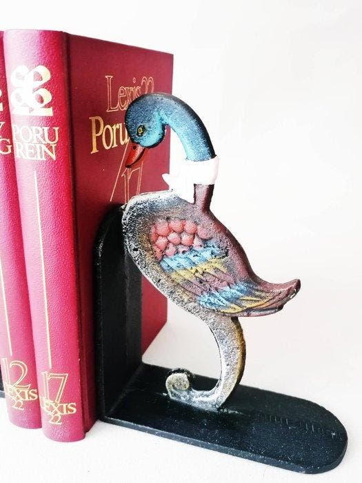 Boekensteunen (2) - Gietijzer - Apoyalibros Vintage, Antiek en Kunst, Curiosa en Brocante