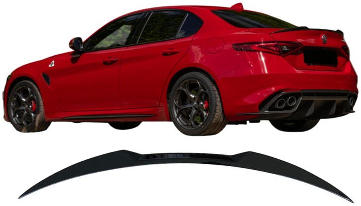 Achterspoiler | Alfa Romeo | Giulia 2015-2020 / 2020-2023 |, Autos : Pièces & Accessoires, Carrosserie & Tôlerie, Envoi