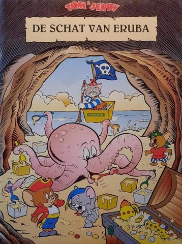 Tom & Jerry - De schat van Eruba 8718700491104, Boeken, Verzenden, Gelezen, Turner Entertainment Co.