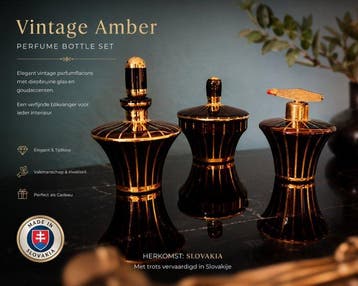 Made in Czechoslovakia/Slovakia - Bouteille de parfum (3) -