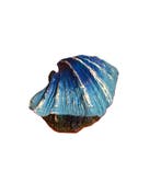 Schelp met luchtaansluiting blauw OS-151 - aquarium decorati, Dieren en Toebehoren, Vissen | Aquaria en Toebehoren, Ophalen of Verzenden