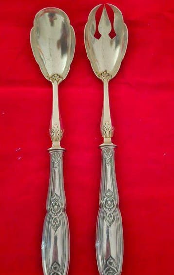 Tafelservies - Zilver, Messing, Verguld