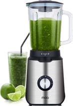 2dekans | MOA - Krachtige blender - Met glazen kan - 1,5, Elektronische apparatuur, Ophalen of Verzenden, Nieuw