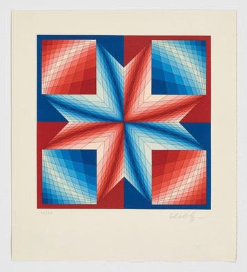 Victor Vasarely (1906-1997) - Tsillag