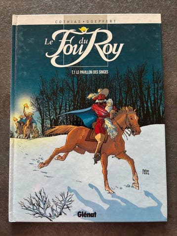 Le Fou du Roy T1 + dédicace couleur - C - 1 Album - Herdruk, Nieuw